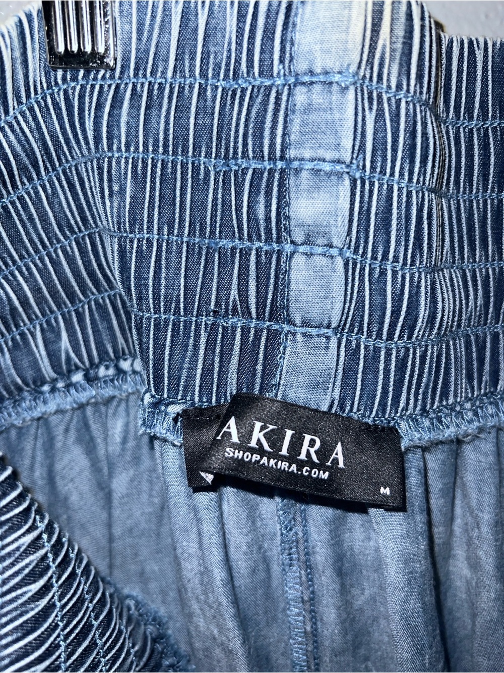 Alex Acid Wash Denim Maxi Skirt - Light Blue - Picture 9 of 16
